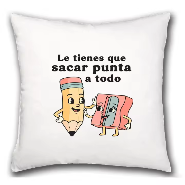 MERCHANDMANIA Cojín frase graciosa novios pareja amistad chiste hogar comodo cussion - 1