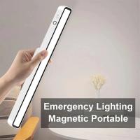 Lámpara De Escritorio LED Recargable Con Imán Y Control Remoto Luz Nocturna Dimmer Continuo Para Dormitorio Armario - details 7