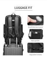 Mochila De Viaje Para Hombres 50L Gran Capacidad Bolsa De Senderismo Impermeable Con Compartimento Para Portátil De 16 Pulgadas Y Bolsa Para Zapatos - details 6