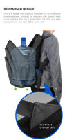 Mochila Grande De Alta Capacidad Con Garantía De Vida Para Laptop De 15.6 Pulgadas Mochila Antirrobo Para Hombres Bolsa Escolar De Viaje Con Compartment Interior Y Cinturón De Alivio De Presión - details 1