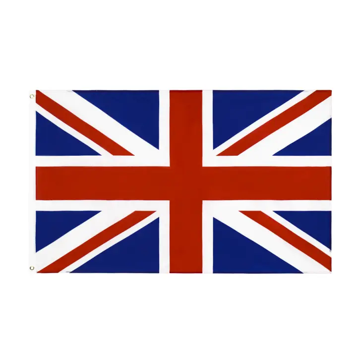 Bandeera Del Reino Unido 90X150cm Bandera De La Unión Jack UK Británica Para Decoración Material Poliéster Estilo Colgante - 1