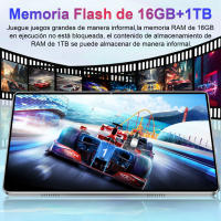 2025 Versión Global,Tablet Android 5G, 14 Núcleos,Nueva Red, 20000mAh,16GB + 1TB, 10,1 Pulgadas, Android 13,0, Wifi - details 7