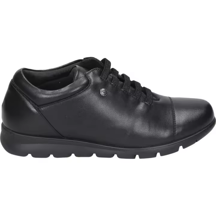 CALZAZUL-FLEX | Zapatos de Piel Calzazul-Flex para Mujer – Zapatos Planos en Color Negro – Zapato con Cierre de Cordones – De Piel – Cómodos – Alta Calidad – Modelo 1418 - 1