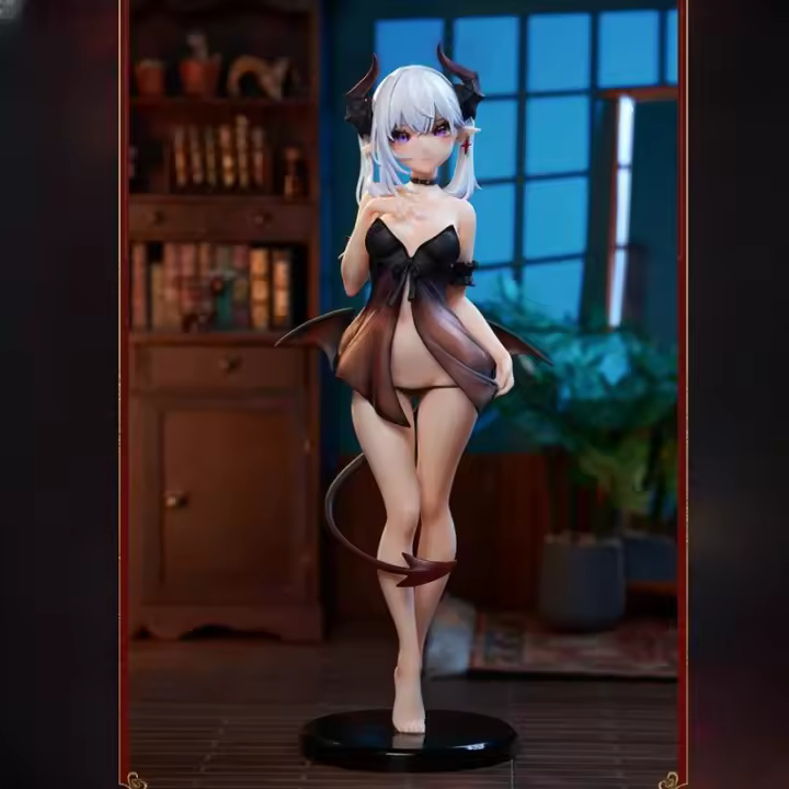 Figura De Acción Anime NSFW 28cm Little Demon Lilith Nana Mujer PVC Modelo Para Colección Adulta Hentai Insight Tsuishi Eye Ver - 1