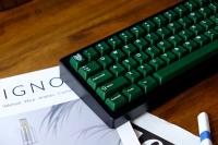 Aifei Keycaps Set Grande Doble Shot Perfil Cherry ABS Para Teclado Wooting GMK Hi75 Switches Layout ANSI Split Purple Green - details 14