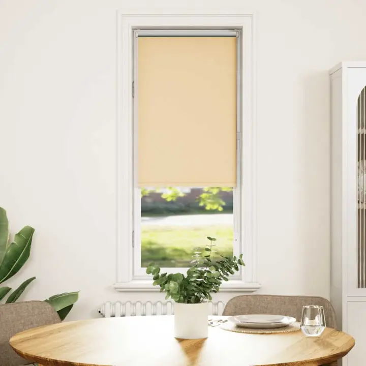 Estor Enrollable Opaco Beige 55x150 cm Tela Ancho 50,7 cm - 1