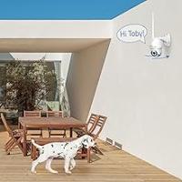 Nivian-Cámara PTZ Wifi 2,4Ghz-2K-Movimiento remoto 360º con función Autotracking y detección de humanos-Visión nocturna 10m-Apta exterior-Compatible con Alexa y Google Home–Control remoto con APP Tuya - details 2