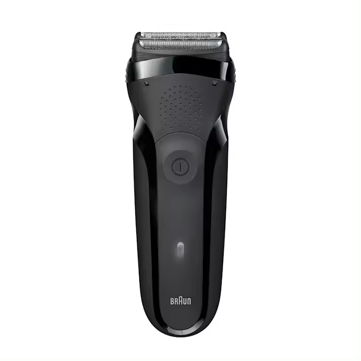 Máquina de afeitar hombre Braun Series 3 300s – Afeitadora Eléctrica Recargable, Tecnología SensoFoil, Uso Seco, Batería de Larga Duración, Diseño Compacto y Ligero - 1