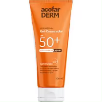 Acofarderm Spf 50+ Gel Crema Solar 100Ml - 1