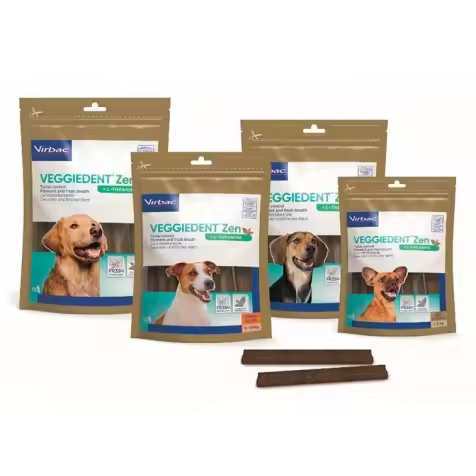 Virbac Veggiedent Zen Snack Dental para Perros M - 1