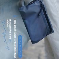 Monedero Minimalista XENOSMILUS Impermeable Con Cubierta De Silicona Duradera Pequeño Monedero Para Viajes De Nylon Unisex - details 2