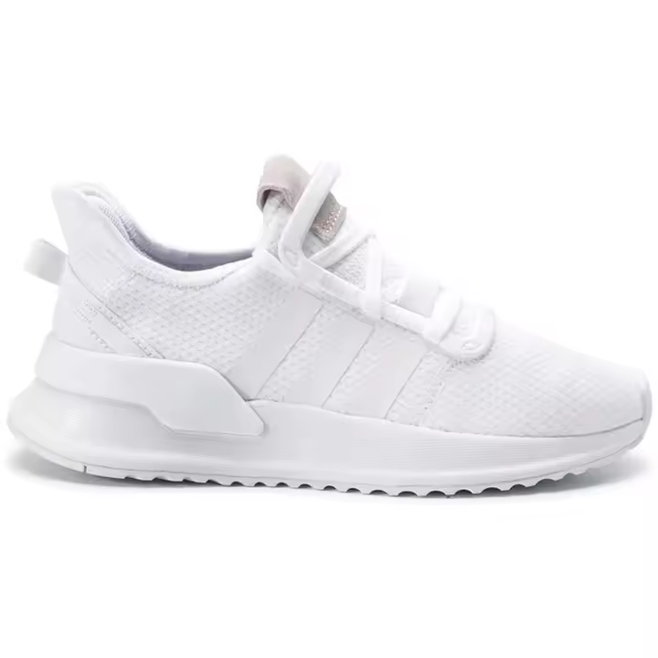 Zapatos de Lona Adidas U_Path Run para niños unisex en color blanco - 1