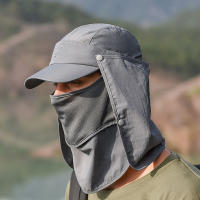Gorro De Pescar FLYSAND Con Visera Y Protección Solar Desmontable Transpirable Y Antisúbitos Para Camping Pesca Y Senderismo Para Hombres - details 3