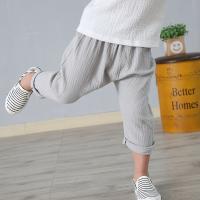Pantalones De Lino Para Niños Verano 1-6 Años Pantalones De Algodón Y Lino Para Niñas Estilo Harém Pantalones Sólidos Para Niños - details 6