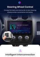 Junsun Radio coche para JEEP Compass Patriot 2010 2011 2012 2013 2014 2015 2016 inalambrico CarPlay Android Auto sistemas inteligentes de coche reproductor multimedia para auto No 2 din 2din DVD - details 10