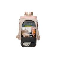 Mochila Antirrobo para Mujeres y Chicas 12 L, 2 en 1 Impermeable Bolso Mujer Negro With Bordado, Gran Capacidad Casual Mochilas Escolares Luces y Elegantes para Viaje Trabajo - details 1