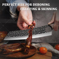 Cuchillo De Cocina Profesional WXCOO Acero Inoxidable Multiusos Para Picar Y Cortar Cuchillo De Chef Forjado a Mano Herramienta De Cocina Ecológica - details 4