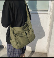 Mochila Casual De Gran Capacidad Para Mujer En Lona Diseñadora Bolso De Hombro Escolar Bolso Para Mujer - details 10