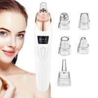 Aspiradora De Puntos Negros, Limpiador Facial De Poros Con 5 Sondas, Recargable Por USB, Herramienta Eléctrica Para Eliminar El Acné, Limpiador Facial De Poros, Regalos Para Mujeres, Regalo Del Día De La Madre - details 0