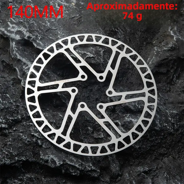  Disco De Freno De Bloqueo Central Y Disco De Freno De 6 Bolillos Resistente a La Caloría Disipación Flotante 140mm 160mm 180mm Para MTB / Carretera - 1