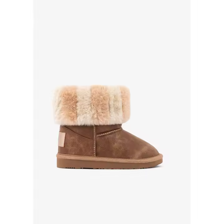 Conguitos - Botas Australianas para niños con forro polar (Marrón / Talla 22) - 1