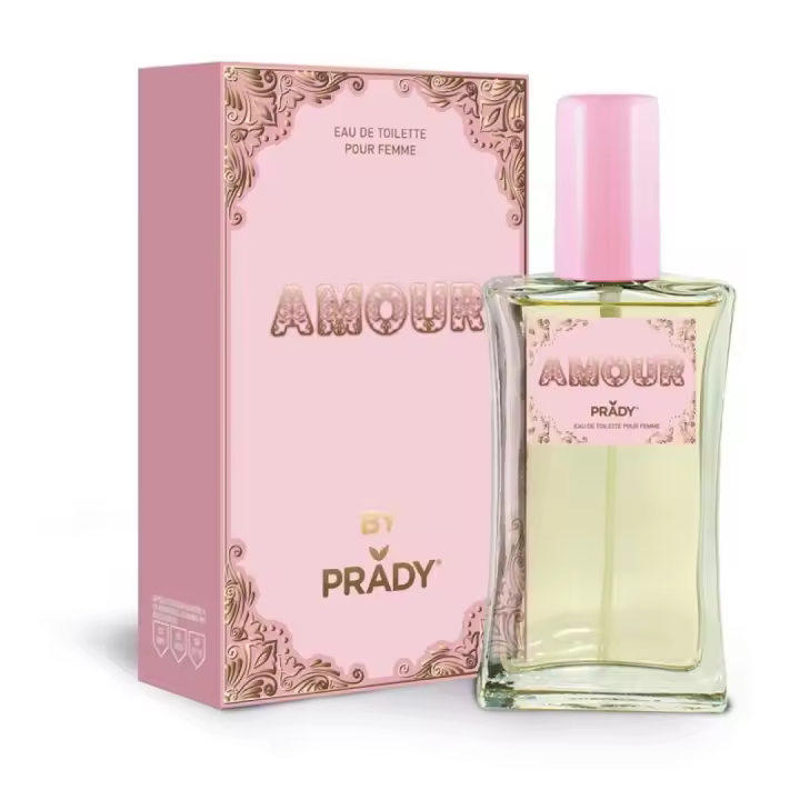 Prady Parfums - Amour - Colonias Prady de 90 ml - Olor Intenso Duradero - Fragancias Frescas - Eau de Toilette para Mujer - 1