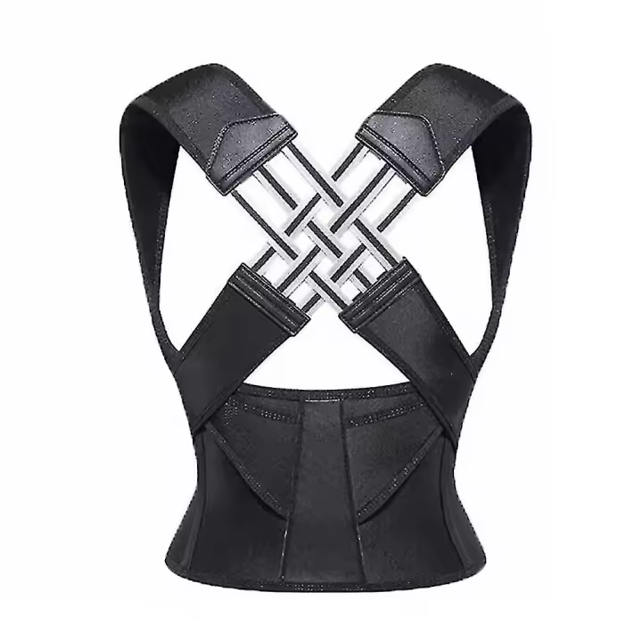 Ajustable Volver Corrector de Posttura Mujeres Hombres Prevenir Slouching Aliviar El Dolor Corrector de Postura - 1