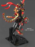 Bloques De Construcción Mecánica Creativa De Guerero Chino Antiguo Mecha De Ciudad DIY Juguete Decorativo Para Niños Regalo - details 2