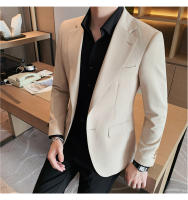 Chaqueta De Traje Para Hombre Estilo Elegante Monabroca Calidad Superior Casual Formal Color Sólido Ajustada 2024 - details 9