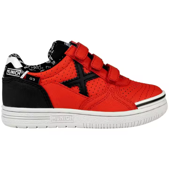 Calzado Marca Munich Modelo 1514426 Para Kids Color Rojo - 1