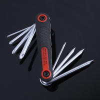 Juego De Destornilladores Plegables 8 En 1 Con Torx Y Phillips Herramientas Multifuncionales De Acero De Carbono Para Reparación Y Mantenimiento - details 2