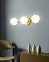 Lámpara De Pared LED Nordic Para Dormitorio Y Sala De Estar Con Vidrio Mate 7W G9 Iluminación Interior Moderna Montaje En Pared - details 0