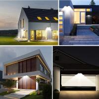 Luz Solar Exterior 20 LED 3 Modos De Iluminación Sensor De Movimiento Luz Solar Para Pared Patio Jardín Valla Moderna IP65 - details 10