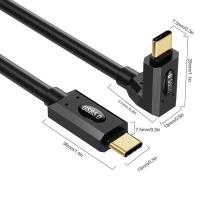 Cable De Extensión USB 5.0 Tipo-C Macho a Hembra 80Gbps Telescópico Con Multifuncionalidad Carga Rápida 240W 16K 60HZ Para Dispositivos Electrónicos - details 8