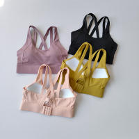 Sujetador Deportivo Para Mujer Con Alta Intensidad Anti-Sudor Y Secado Rápido Correas Ajustables Para Fitness Y Bodybuilding Anti-Salpicaduras Y Ajuste Elegante - details 16