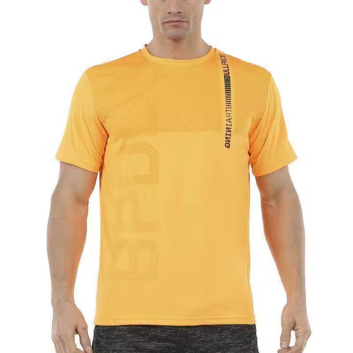 Camiseta Bullpadel Ritan Mandarina Fluor - 1