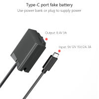 Adaptador De Alimentación USB-C PD20W Para Cámara Nikon ZFC Z50 Z30 Batería Dummies ENEL25 EP5G Recargable Certificación CE RoHS - details 2
