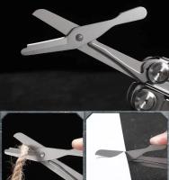 Alicates De Emergencia Plegables Multiusos Herramienta Táctica Con Cuchillo Combinado Para Supervivencia Equipamiento Al Aire Libre - details 5