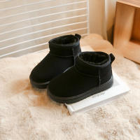 Botas De Nieve Para Niños Y Niñas Antideslizantes Resistentes Al Desgaste Con Pelo Cálido Suela Gruesa Y Suave Para Invierno - details 7