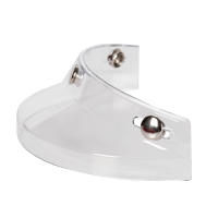 Visera Universal Para Motocicleta Con 3 Botones De Cierre Pantalla Protectora Antigolpes Para Casco De Carretera - details 18