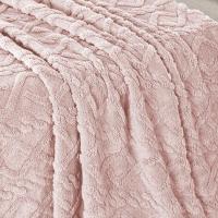Manta Gruesa de Sofá y Cama Ochos en Color Rosa – Sedalina Suave con Sherpa, Calidez Garantizada- Mercatienda.es - details 6