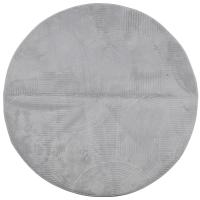 vidaXL Alfombra de pelo corto look escandinavo IZA Ø 100 cm Color Antracita,  Crema,  Gris y mas Alfombras de área  Alfombra de Piso para Sala de Estar Dormitorio Habitación Salón - details 0