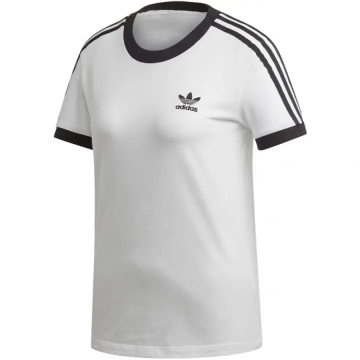 T-shirt adidas 3 Stripes Tee W ED7483 – Camiseta de mujer con diseño clásico y las icónicas 3-Stripes en las mangas, confeccionada en algodón suave y cómodo. - 1