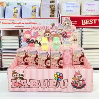 Muñeca De Resina Labubu Sentada Caja Sorpresa Llavero Colgante Decoración Colgante Para Escritorio Muñeco De Peluche Blindeado Para Jóvenes - details 1