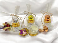 Pack de 10 Velas Aromáticas con Bálsamo de Labios en Bolsa de Regalo - Regalos para Invitados de Boda, comuniones, bautizos, aniversarios, cumpleaños - details 4