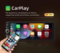 Radio De Coche 1 Din Con Android Wireless CarPlay Cargador Inalámbrico Bluetooth GPS WiFi FM RDS USB Pantalla IPS De 6.86 Pulgadas - details 2