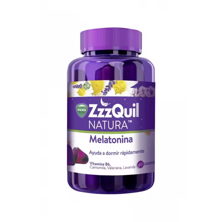 Vicks ZzzQuil Natura 60 Gominolas Sabor Frutos del Bosque - 1