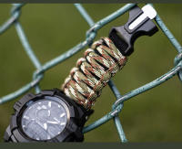 Reloj De Sobrevivencia Militar Multifuncional SHIYUNME Para Hombres Resistente Al Agua Con Cordón Paracord Para Camping Y Senderismo Reloj De Mano Con Pantalla LED Y Compás - details 11