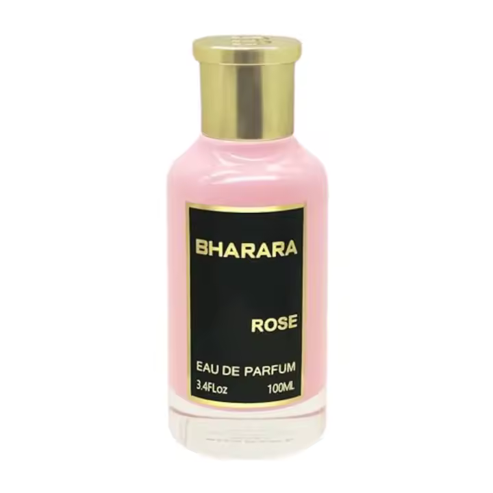 Bharara Rose Eau de Parfum 100ml Unisex - Fragancia Ámbar Vainilla Con Notas Florales y Amaderadas - 1