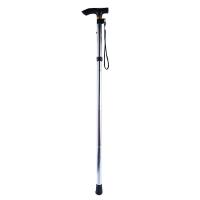 Bastón Telescópico De Aleación De Aluminio Para Senderismo Y Trekking Plegable Con Punta De Goma Para Ancianos Bastón De Caminar - details 13